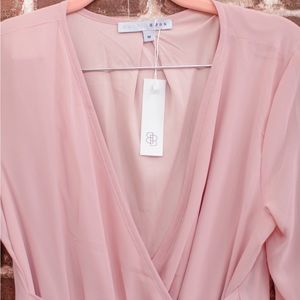 Baltic Born Light pink wrap dress